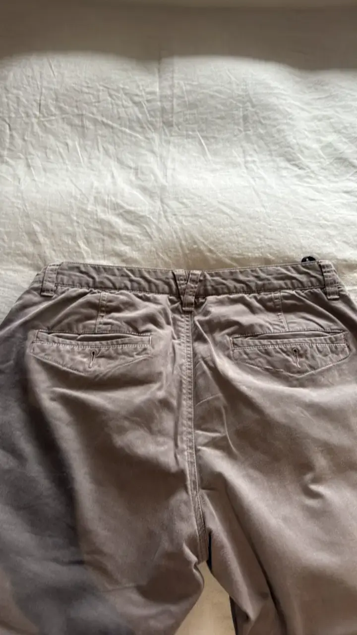 Pantalones color beige para hombre - 3