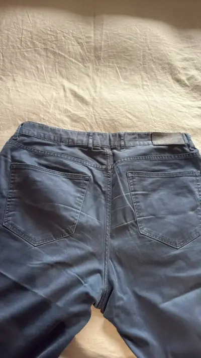 Pantalones azul marino para hombre - miniatura 3