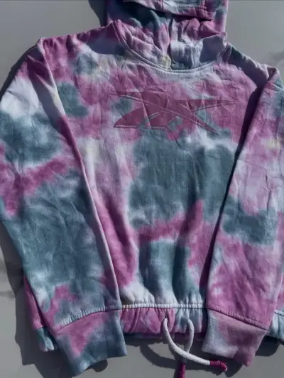 Polerón tie-dye Reebok para niña - miniatura 2
