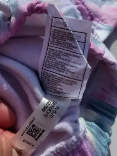 Polerón tie-dye Reebok para niña - miniatura 4