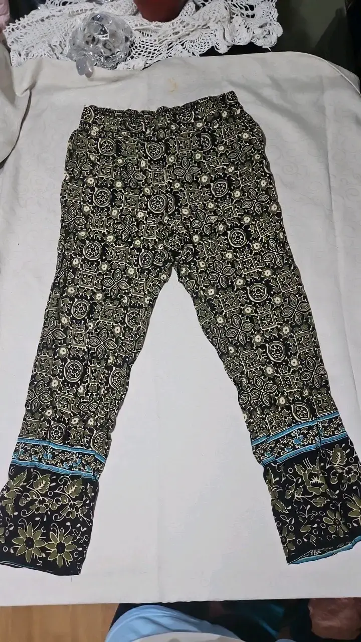 Pantalones estampados bohemios para mujer