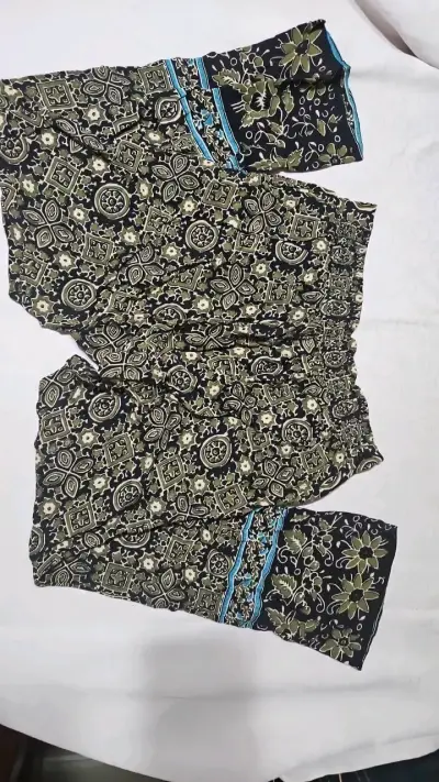 Pantalones estampados bohemios para mujer - miniatura 3
