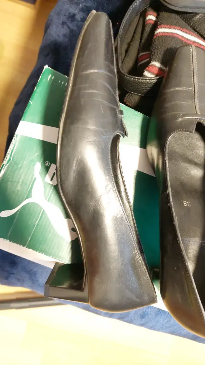 Zapatos tacón negro talla 36 - 2