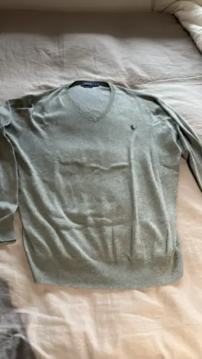 Sweater hombre gris Polo Ralph Lauren - miniatura 1