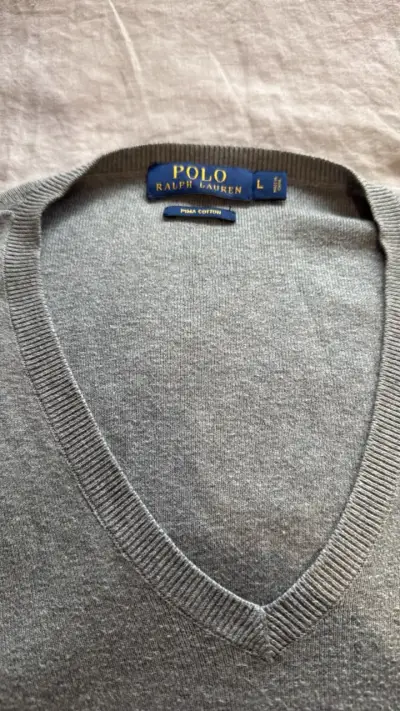Sweater hombre gris Polo Ralph Lauren - miniatura 2