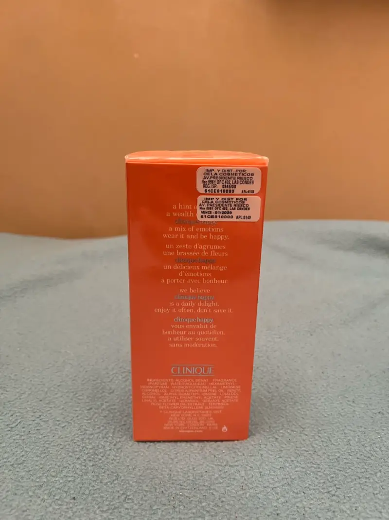 Perfume Clinique Happy 100 ml nuevo - 2