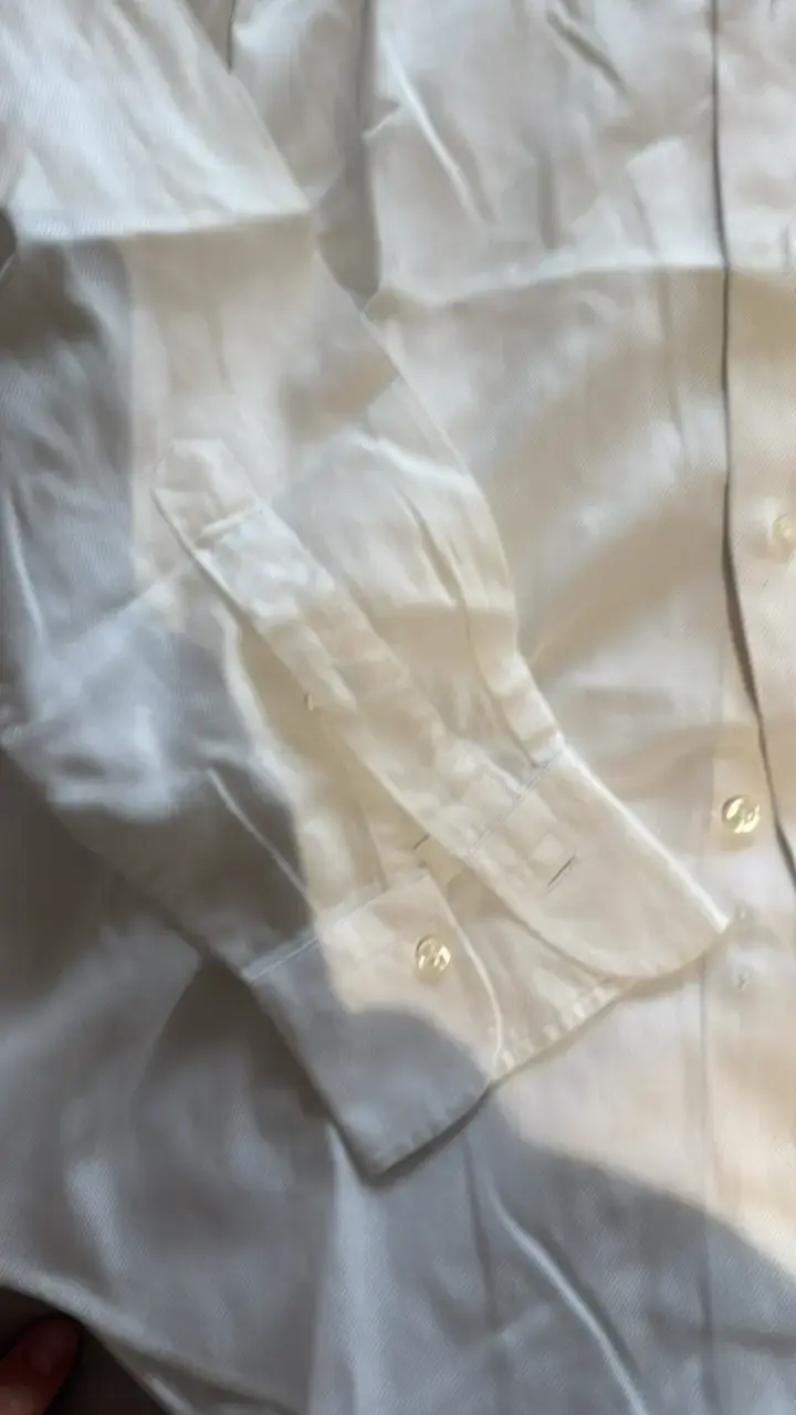 Camisa blanca de vestir para hombre - 2