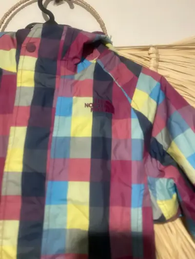 Chaqueta impermeable The North Face a cuadros - miniatura 2