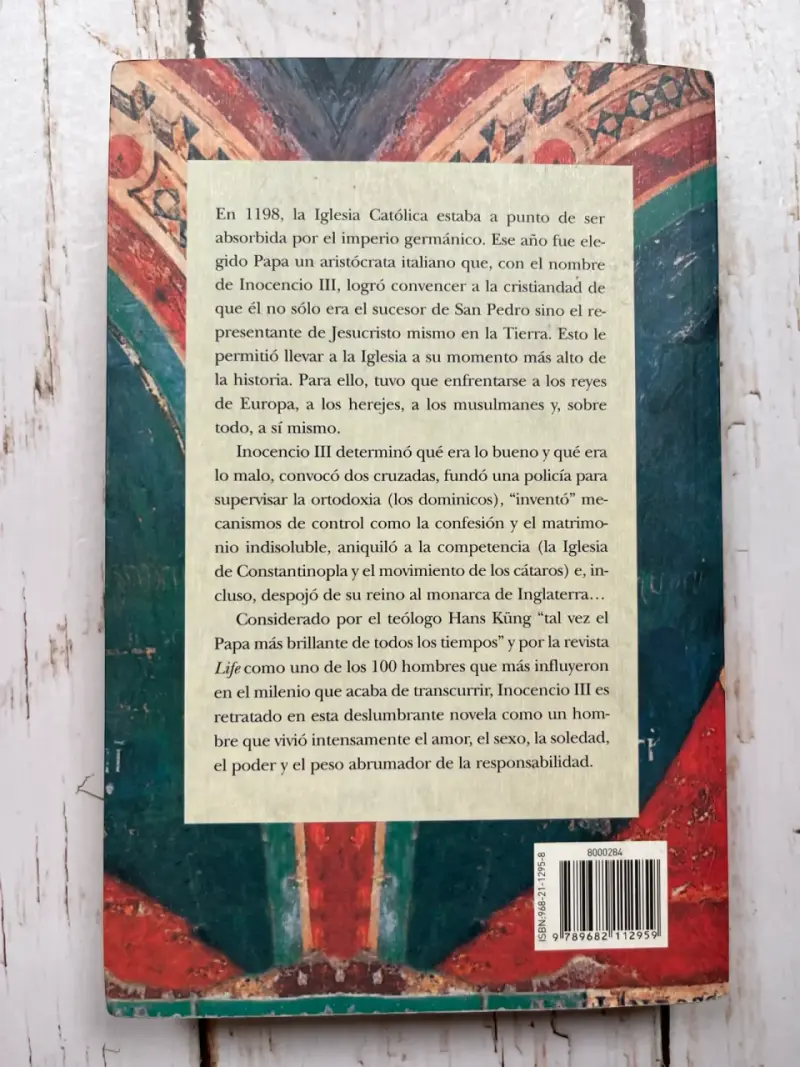 Libro 'El sueño de Inocencio' de Gerardo Laveaga - 3