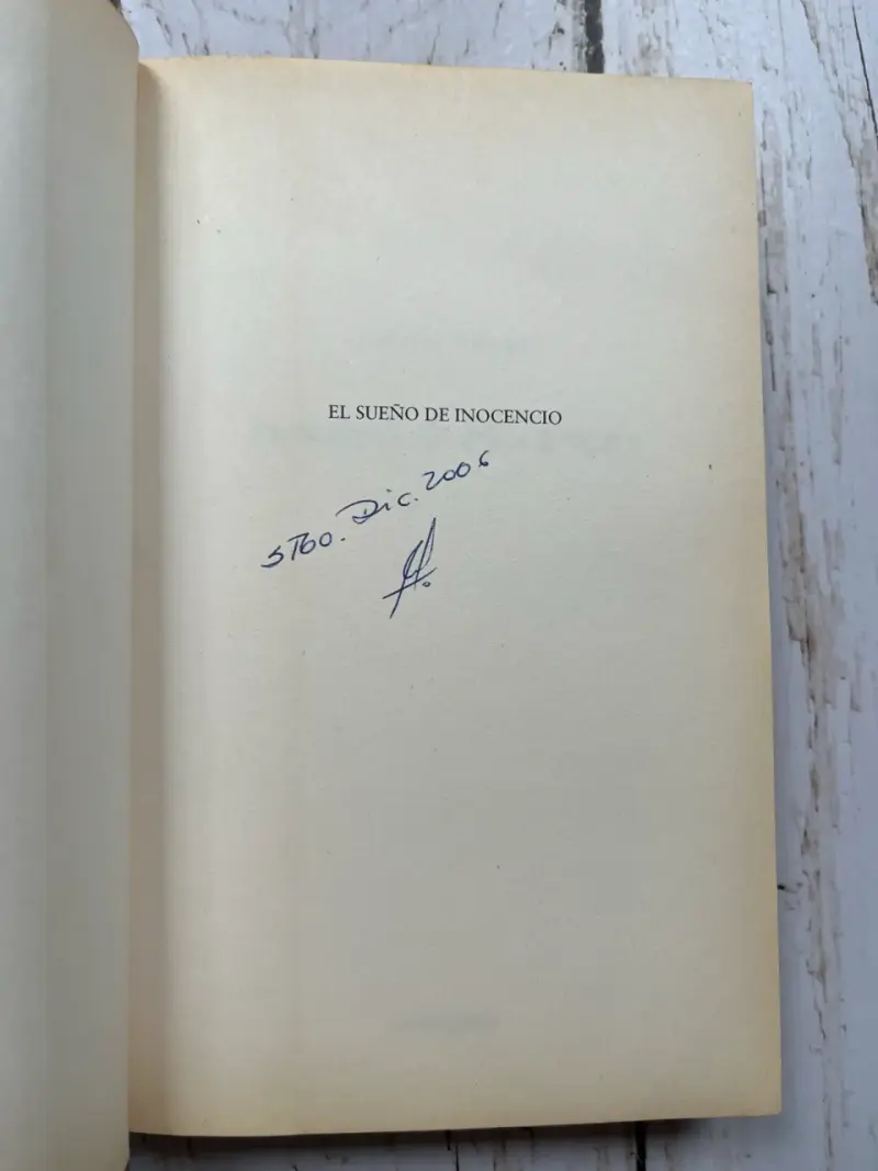Libro 'El sueño de Inocencio' de Gerardo Laveaga - 5