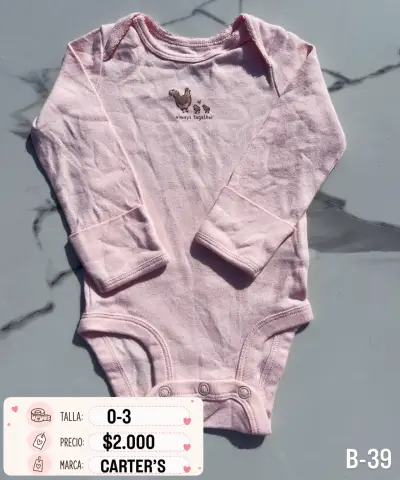 Bodys Bebé Niña - miniatura 2