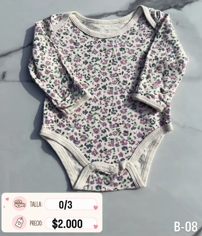 Bodys Bebé Niña - 5