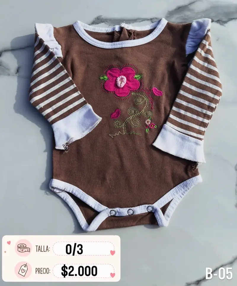 Bodys Bebé Niña - 6