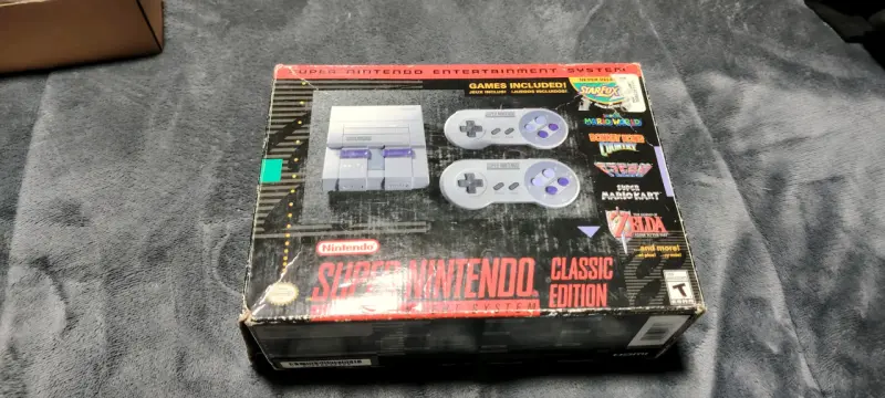Consola Super Nintendo Classic Edition con juegos - 1
