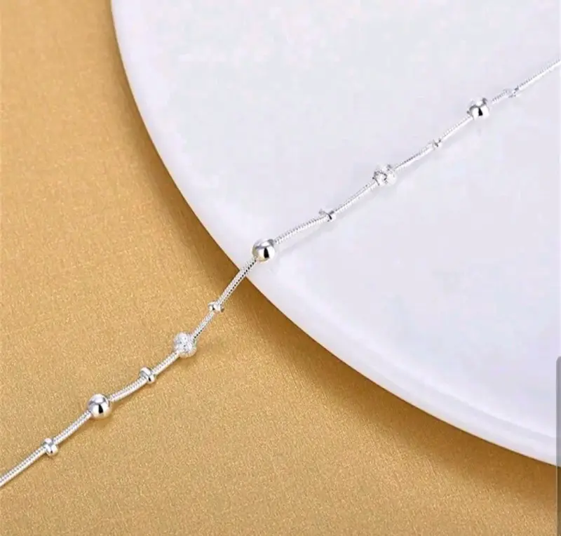 Pulsera de plata 925 con diseño elegante - 2