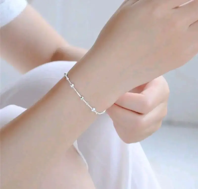 Pulsera de plata 925 con diseño elegante - 3