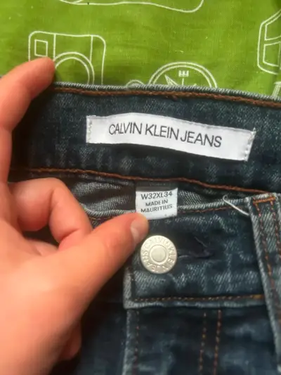 Jeans Calvin Klein azul oscuro - miniatura 2