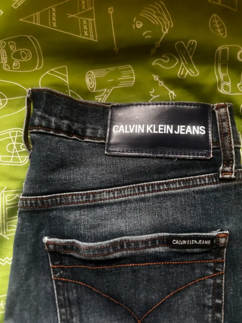 Jeans Calvin Klein azul oscuro - 3