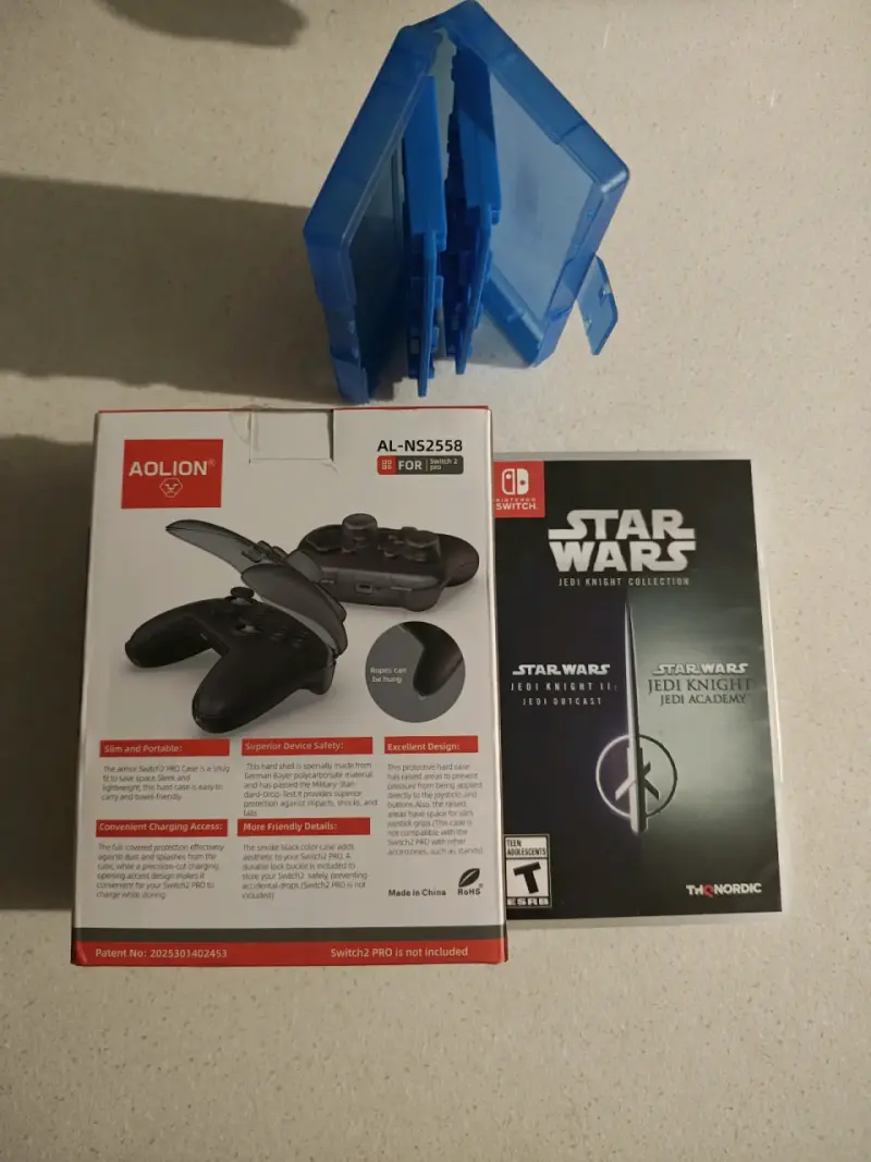 Pack juego switch case pro controller 2 estuche - 1