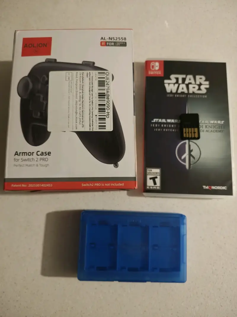 Pack juego switch case pro controller 2 estuche - 2
