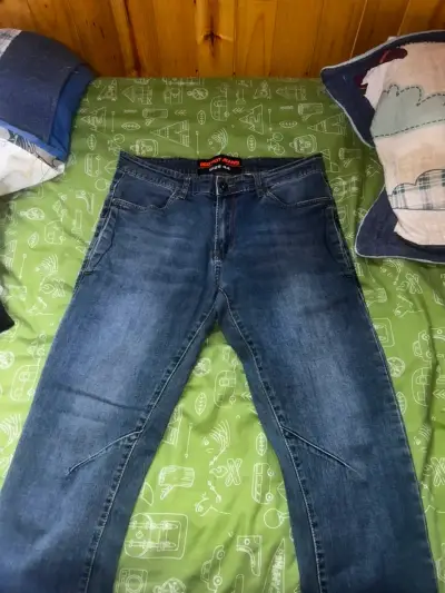 Jeans azul y gris Red Hot talla 44 - miniatura 1