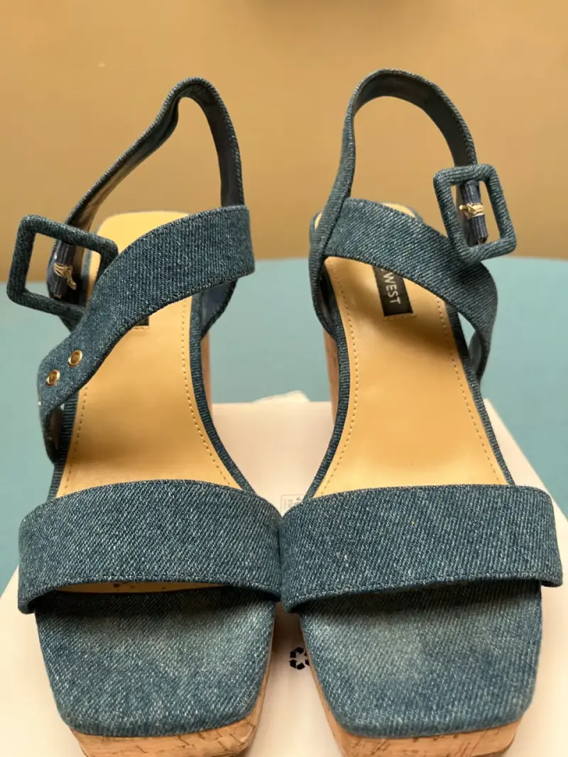 Sandalias de mezclilla Nine West - 2
