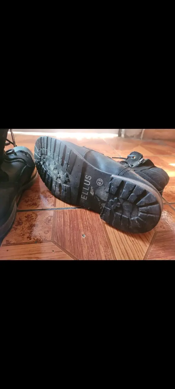 Botas negras de cuero Ellus talla 43 - 1