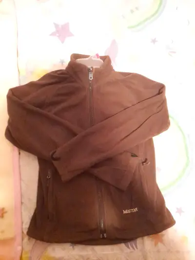 Polerón polar marrón Marmot para mujer - miniatura 1