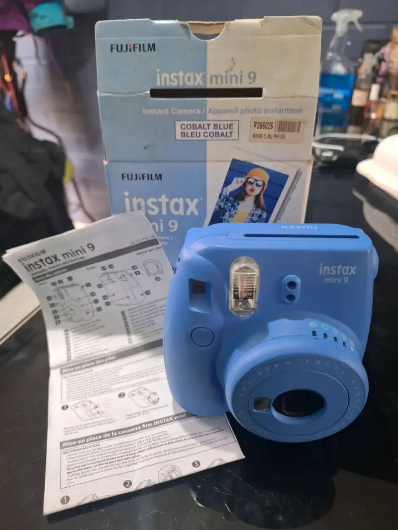 Cámara instantánea Fujifilm Instax Mini 9 azul - 2