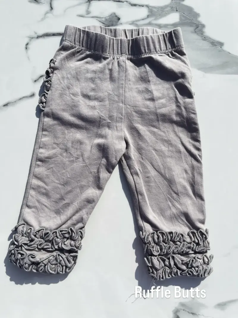 Conjunto bebé polar fucsia y pantalón gris - 3