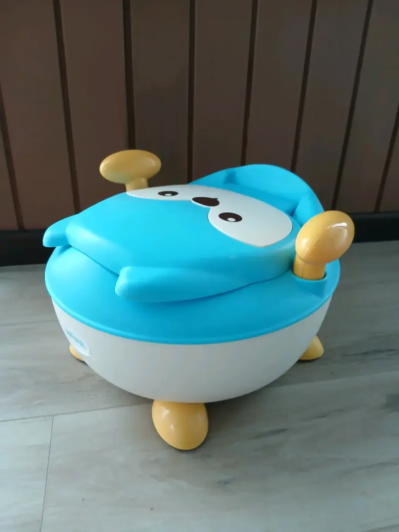 Bacinica infantil Infanti azul con diseño de animal - 2
