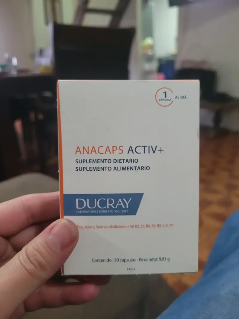 Suplemento alimentario Anacaps Activ+ Ducray