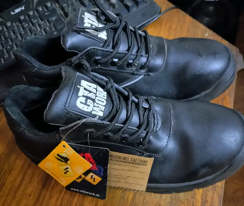 Zapatos de seguridad CAT Work negros - 1