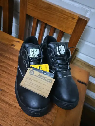 Zapatos de seguridad CAT Work negros - miniatura 2