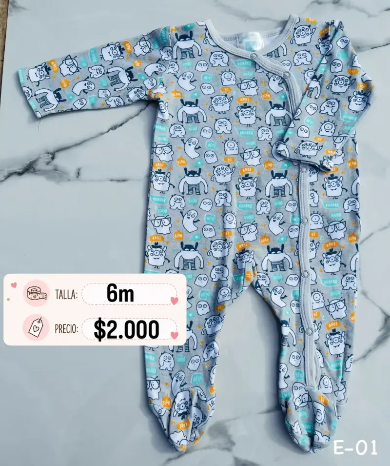 Enteritos de bebé Niño - 4