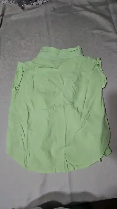 Blusa sin mangas verde claro - miniatura 2