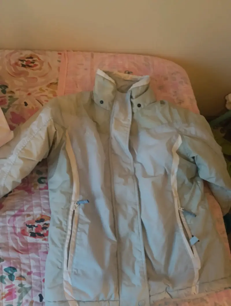 Chaqueta impermeable Columbia beige
