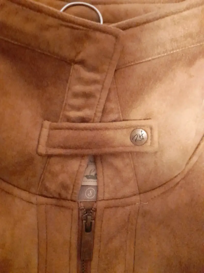 Chaqueta de gamuza con forro de lana - 4