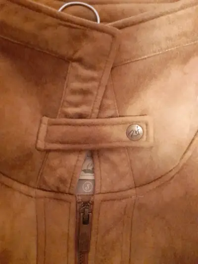 Chaqueta de gamuza con forro de lana - miniatura 4