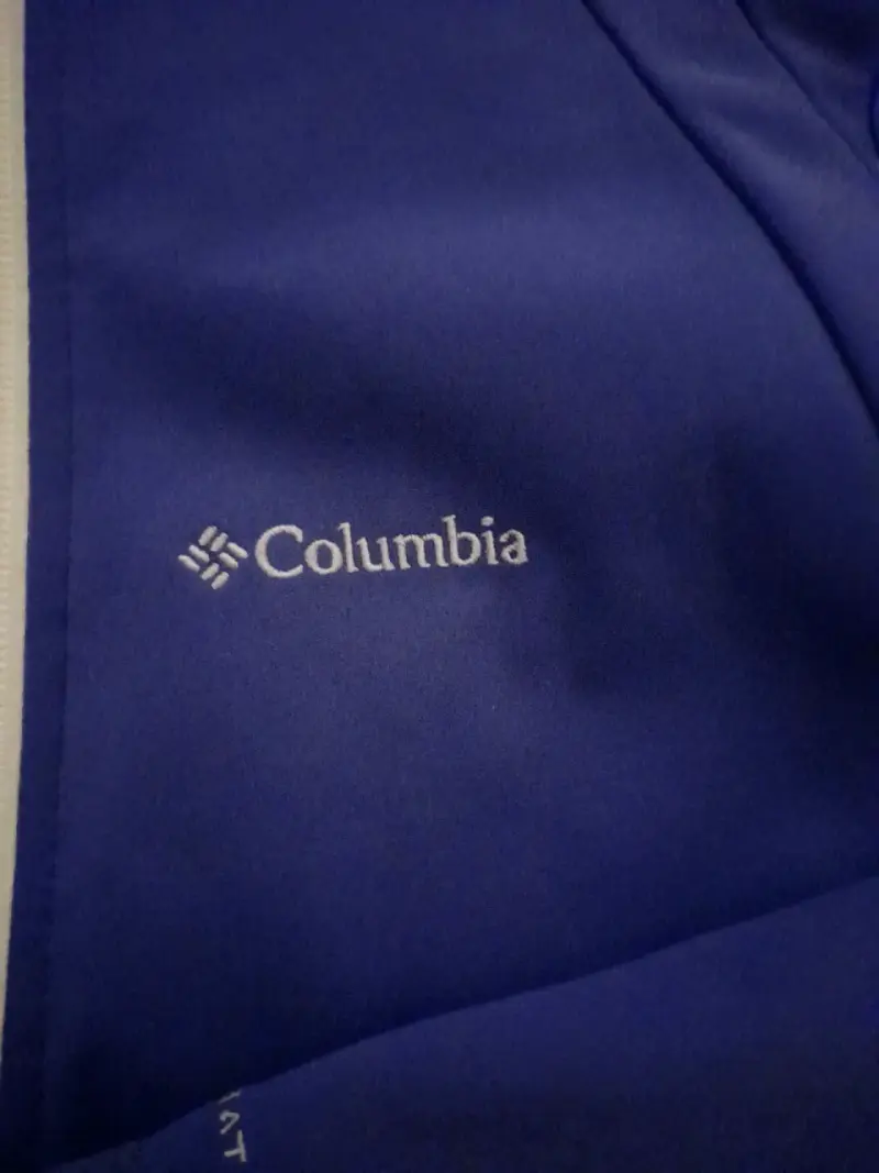 Chaqueta softshell Columbia azul para mujer - 3
