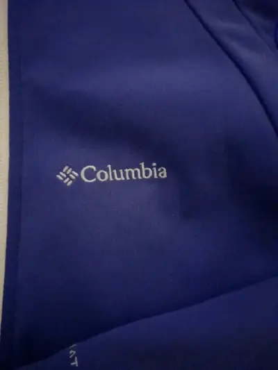 Chaqueta softshell Columbia azul para mujer - miniatura 3