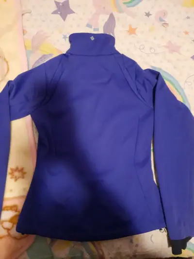 Chaqueta softshell Columbia azul para mujer - miniatura 5