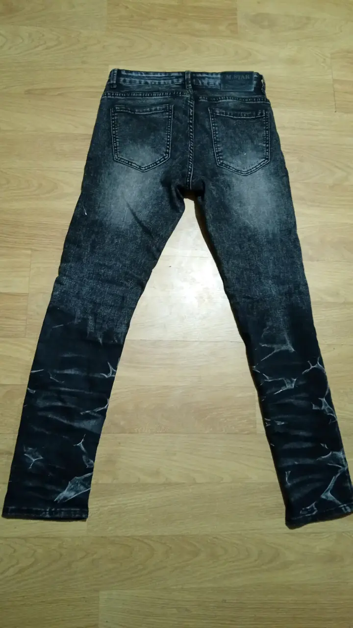 Jeans negro hombre - 2