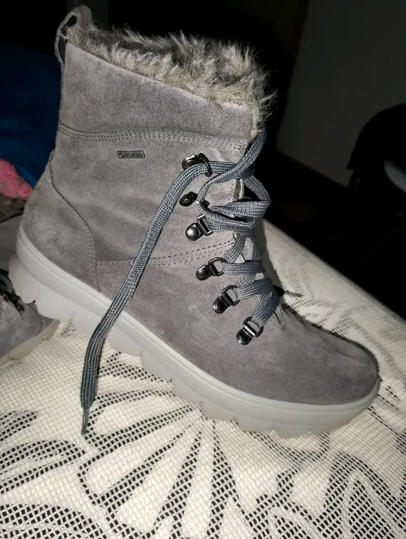 Botas de invierno impermeables grises - 1