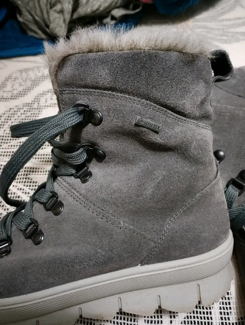 Botas de invierno impermeables grises - 2