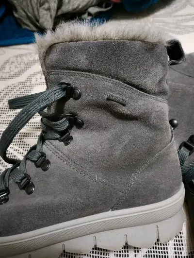 Botas de invierno impermeables grises - miniatura 2