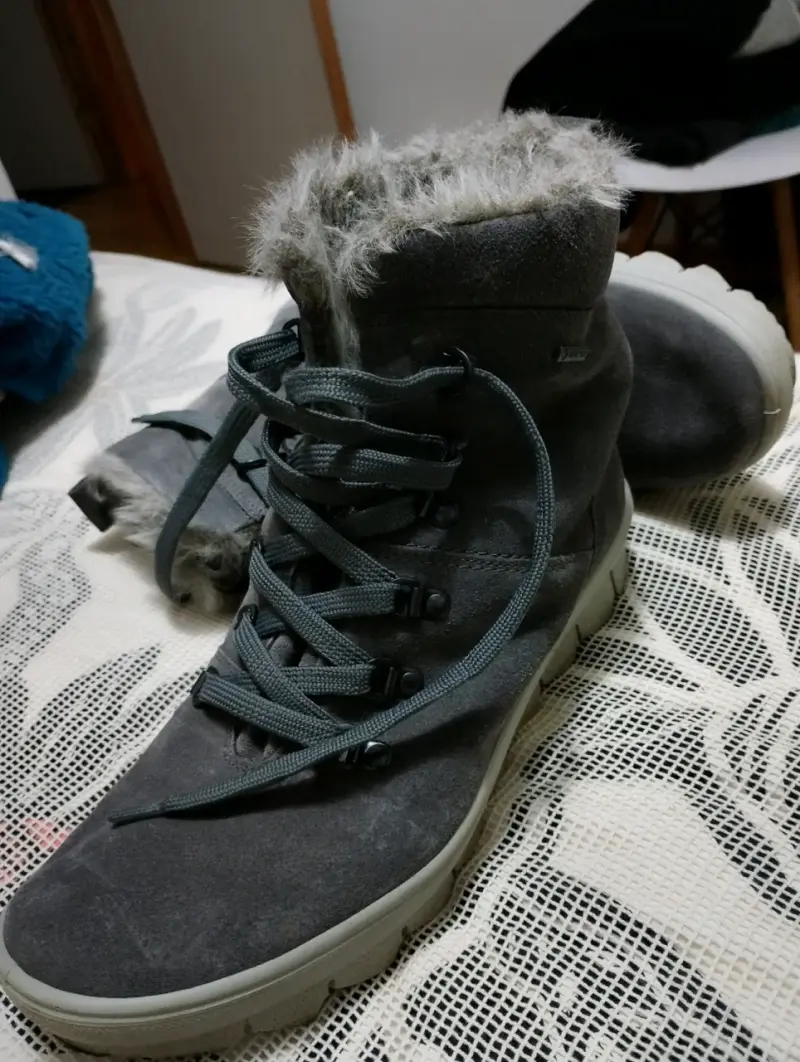Botas de invierno impermeables grises - 3