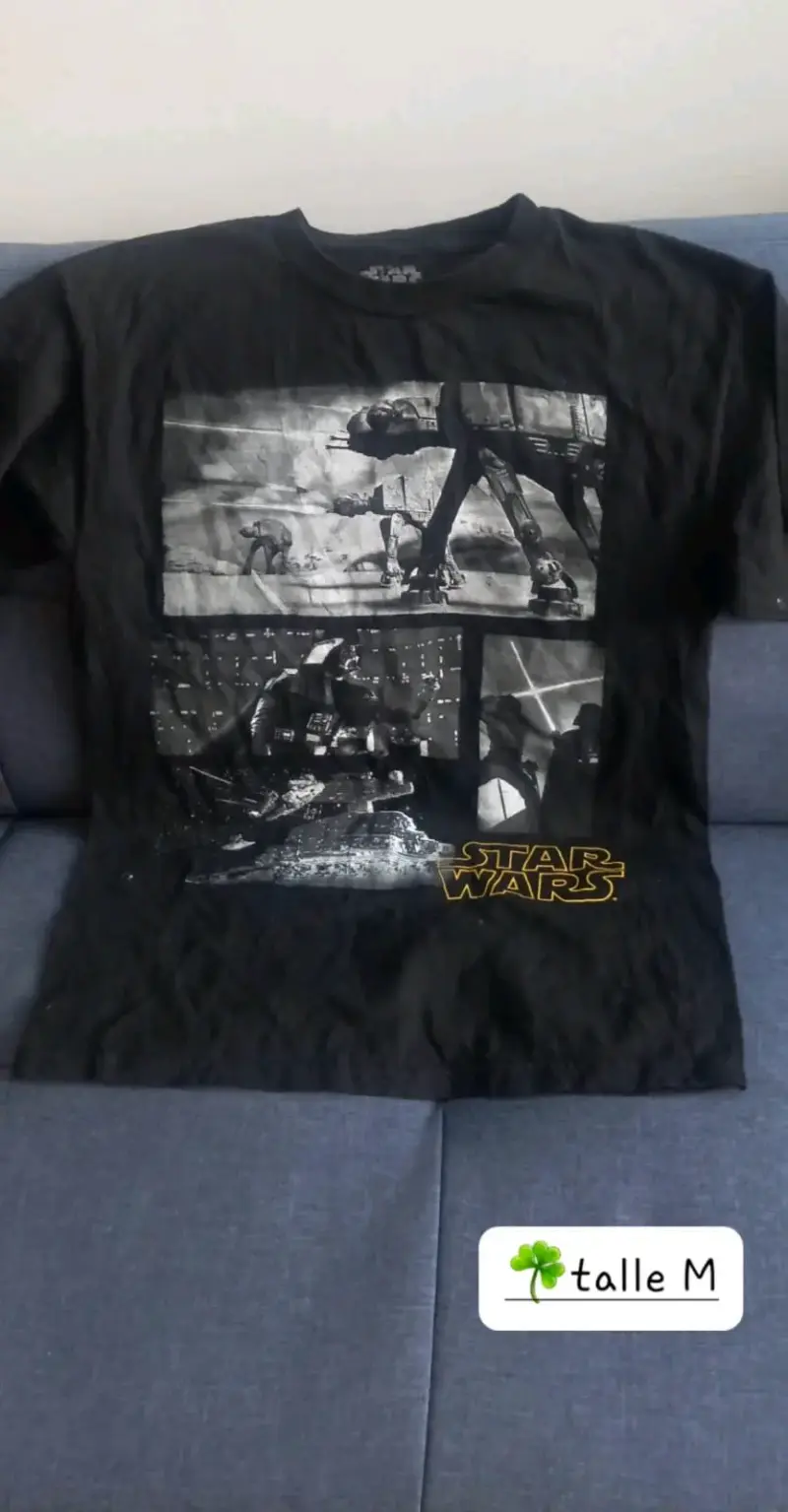 Polera Star Wars Chewbacca azul talla M - 4