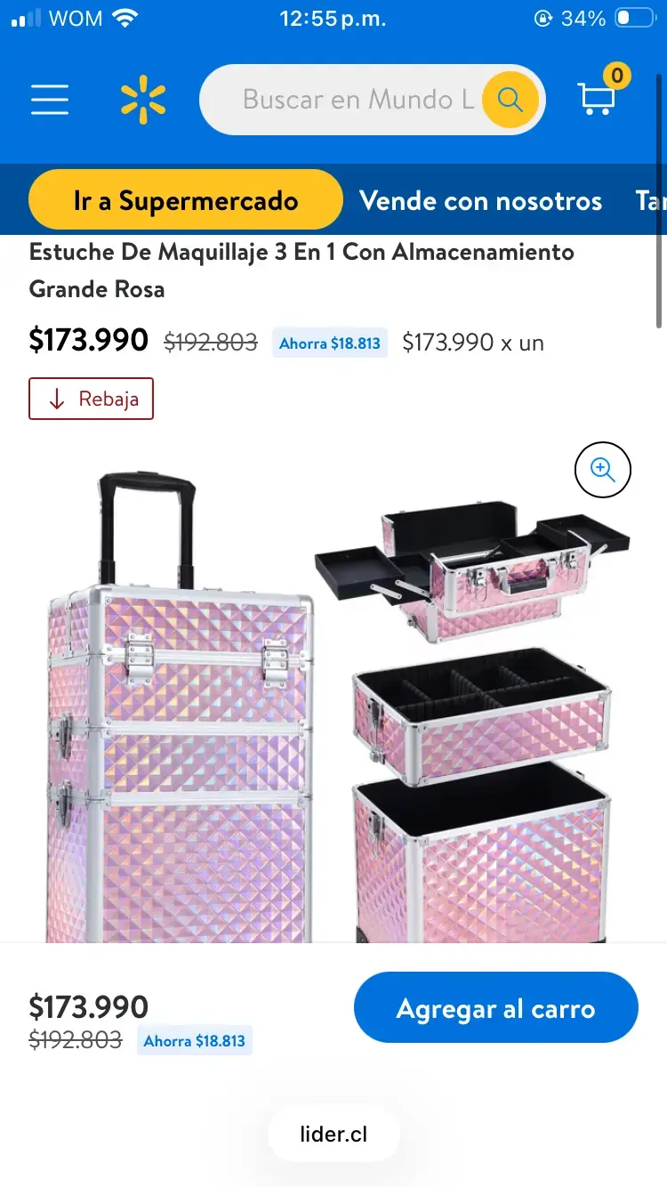 Maleta organizadora de maquillaje o manicurista - 3