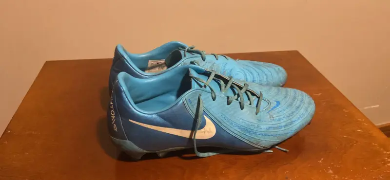 Botines de fútbol Nike Phantom SG azules - 1